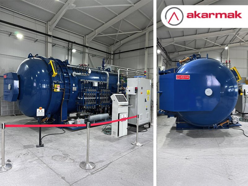Akarmak Otoklavı, TÜBİTAK SAGE’nin Kompozit Üretim ve Test Altyapısına Güç Katıyor !
